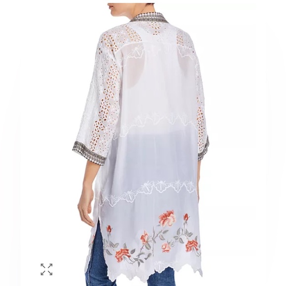 JOHNNY WAS Rosey Kimono XS - Picture 2 of 11